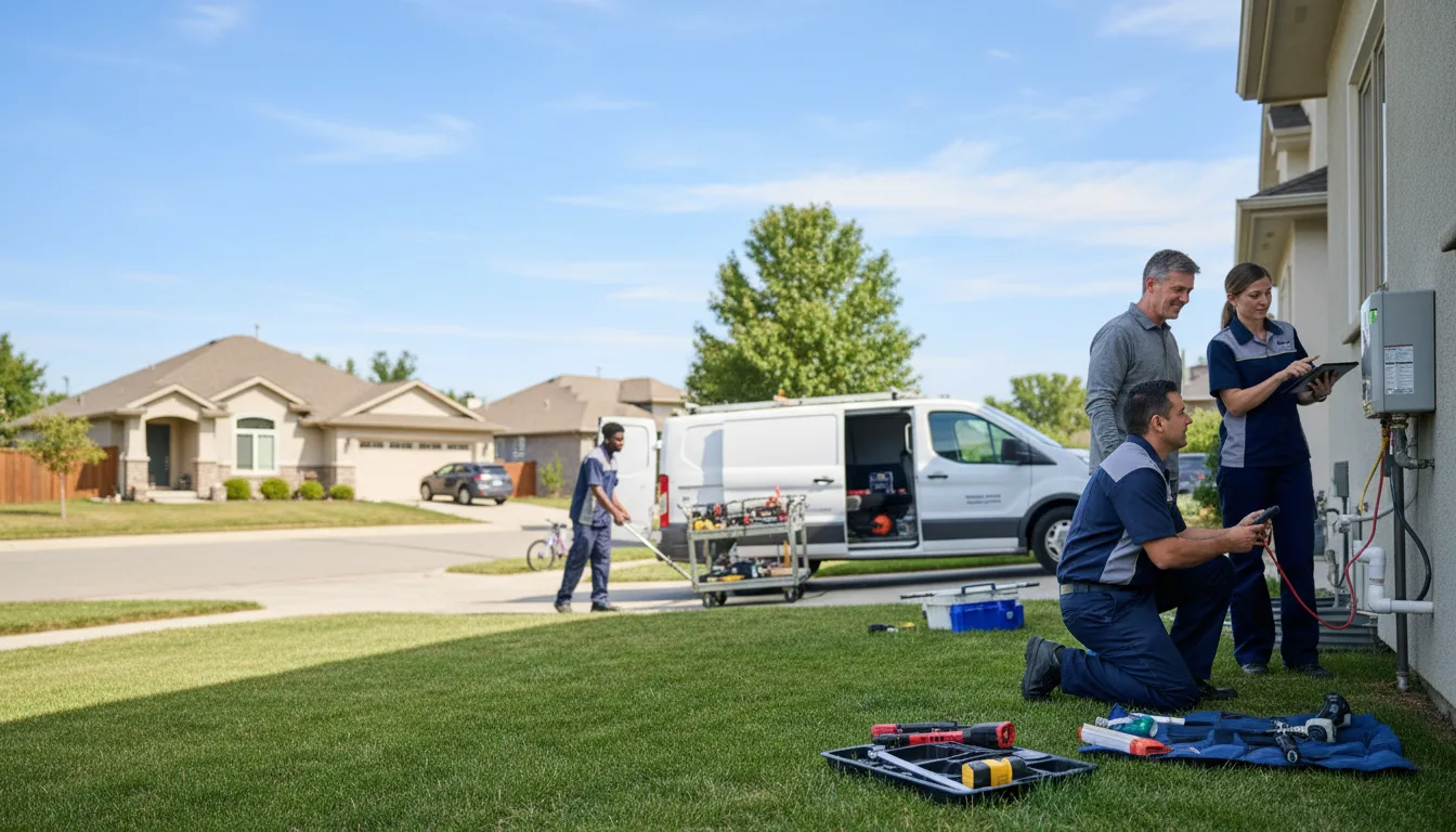Tankless water heater service in Weston, PA